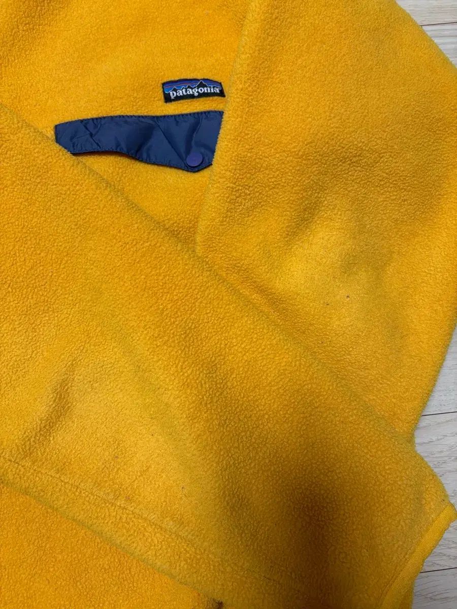 パタゴニア 90 s Synchilla シンチラ ヴィンテージ 黄 M