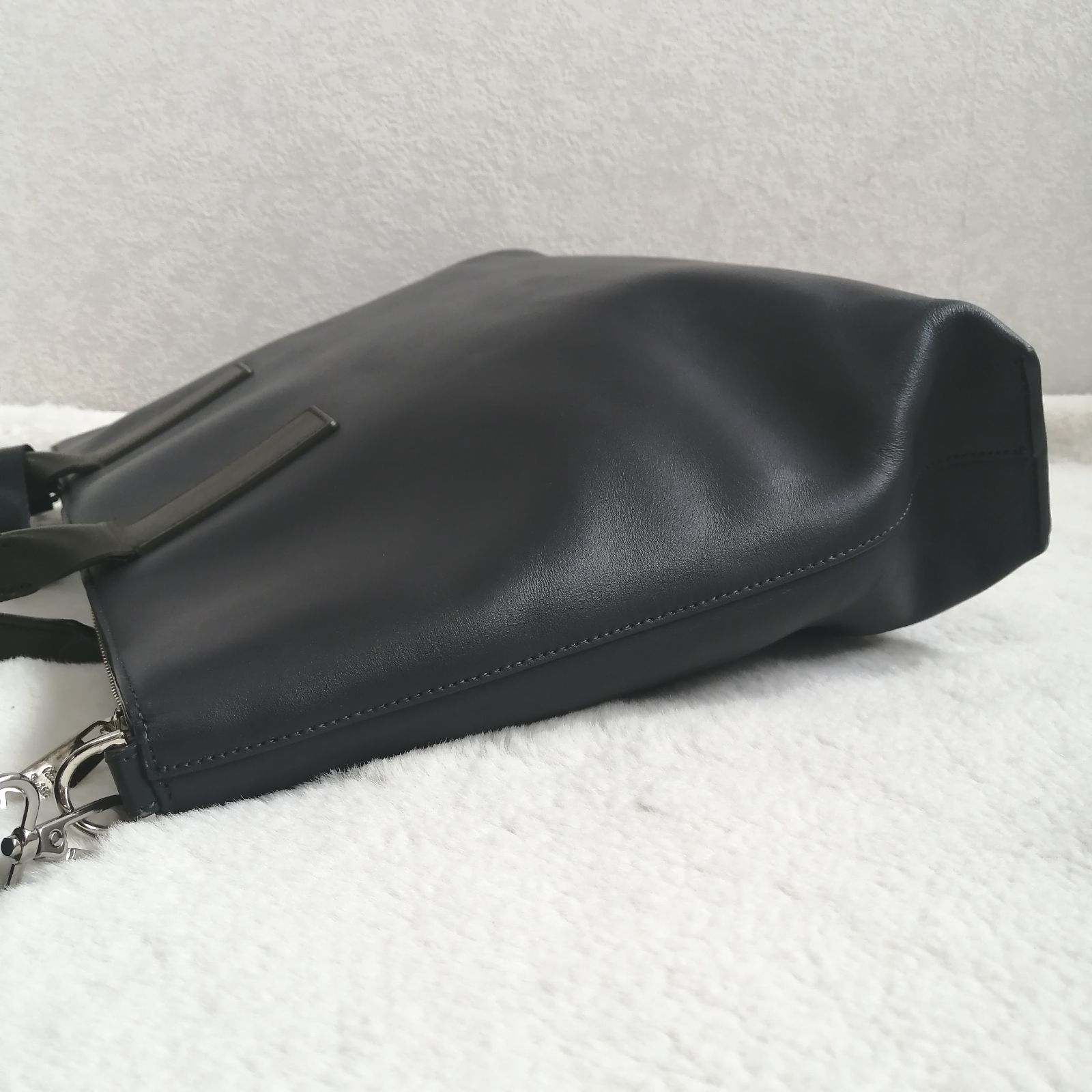 ポールスミス ビジネスバッグ ブリーフケース レザー 2way カーキ