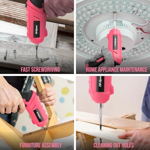 42点 電動ドライバー＆家庭用工具セット｜4