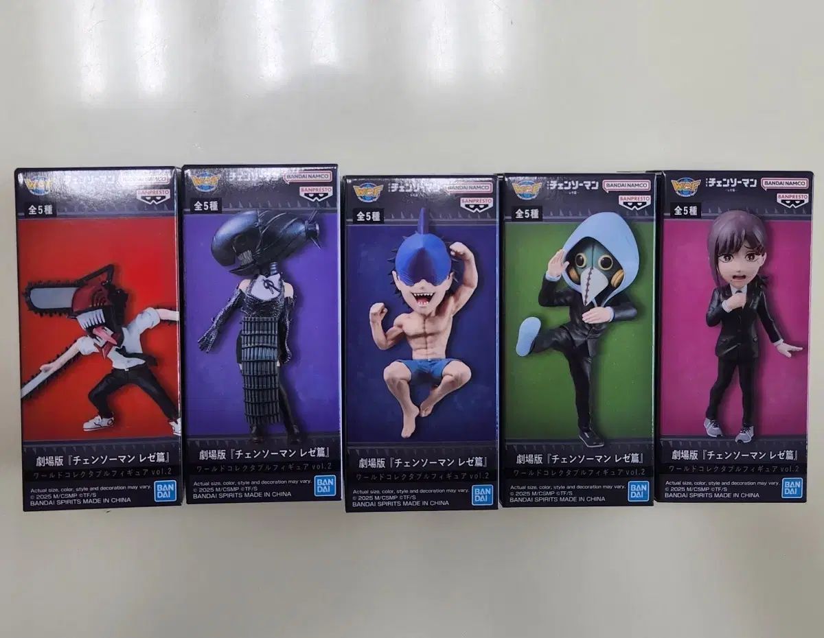 まとめ チェンソーマン レゼ編 WORLD Collector's Edition フィギュア