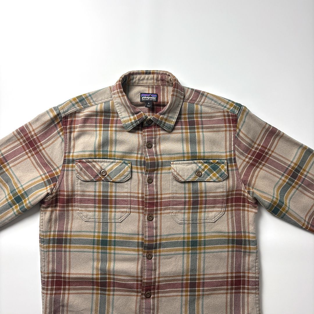 Patagonia パタゴニア ネルシャツ フランネルシャツ チェックシャツ S