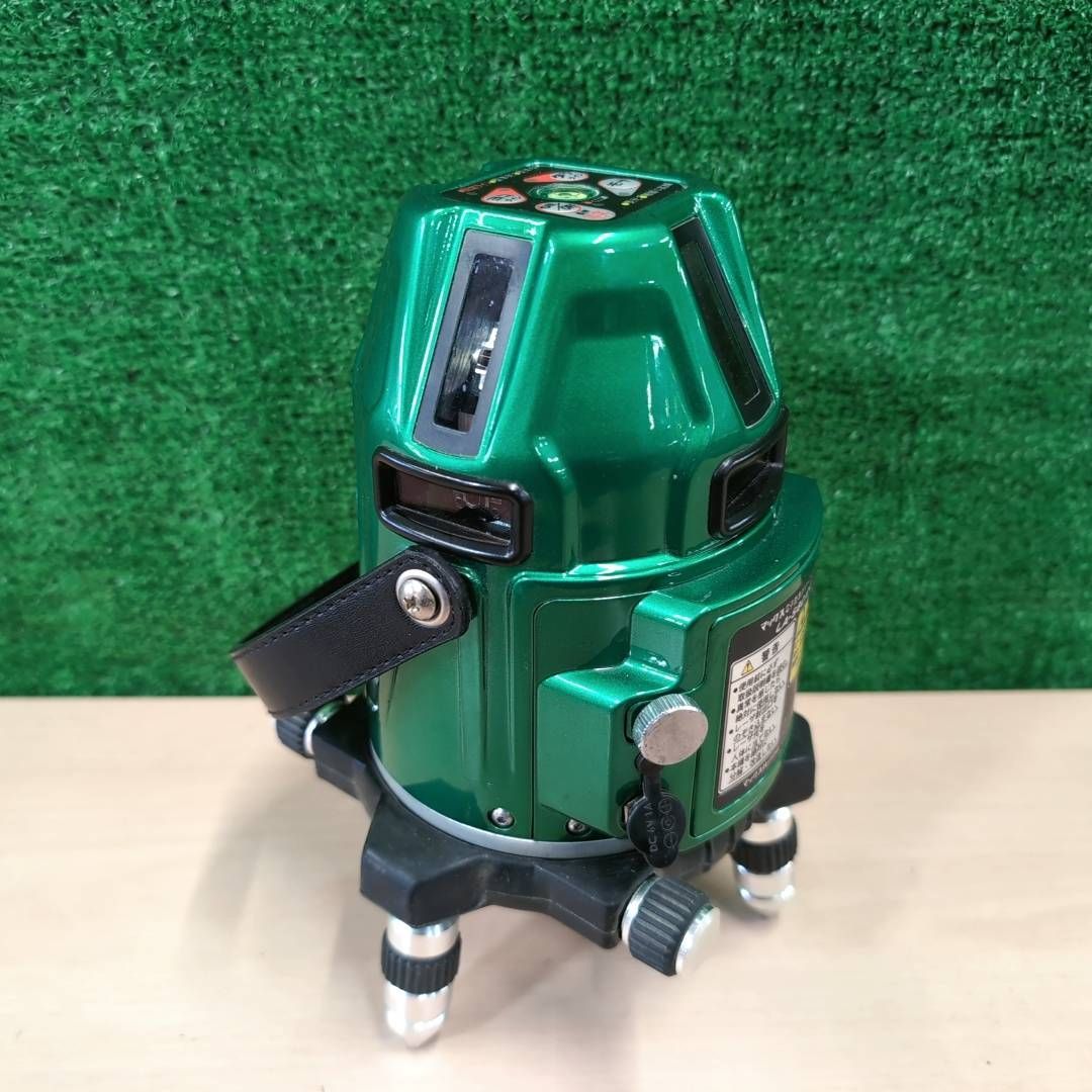  メーカー整備済｜比較的” ”クラス｜修理明細添付あり MAX マックス レーザ墨出器 LA-S 801 DG グリーンレーザー 電子整準 360°水平 地墨 鉛直点 大矩 フルライン 光学機器 計測 検査