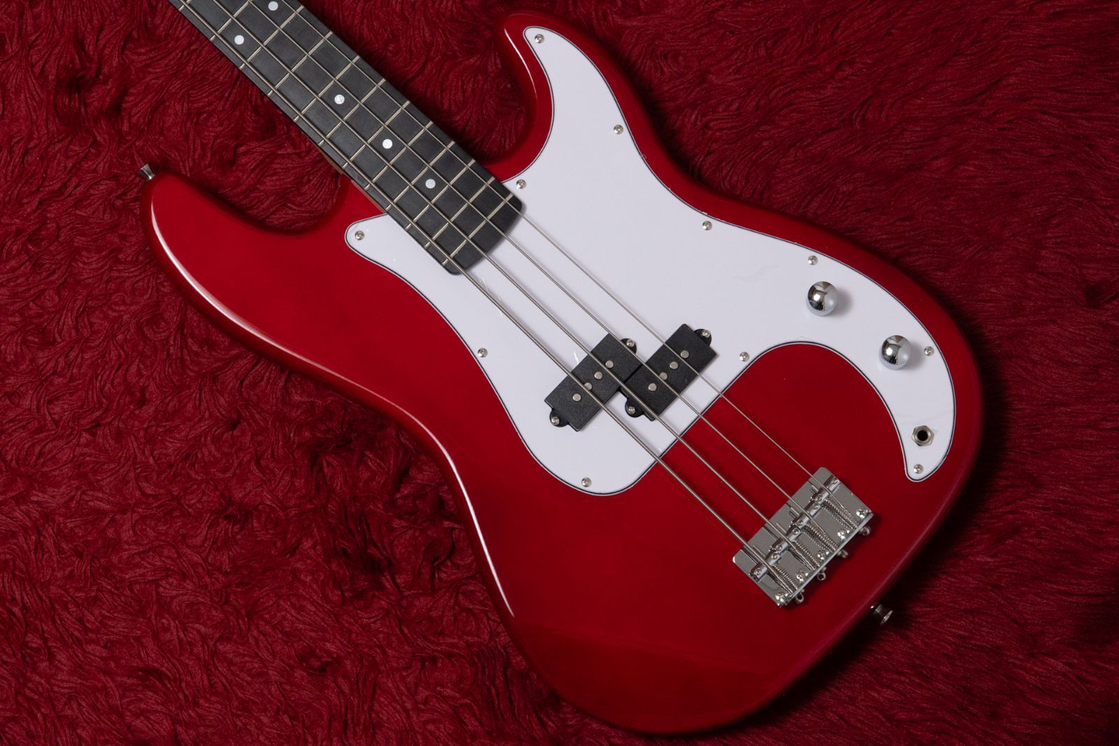 【new】woofy basses / ONE series Woo 4 See Through Red 電装系mod.