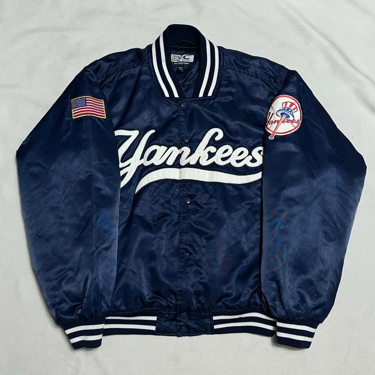 M マジェスティック NEW YORK ヤンキース スタジャン ジャケット 