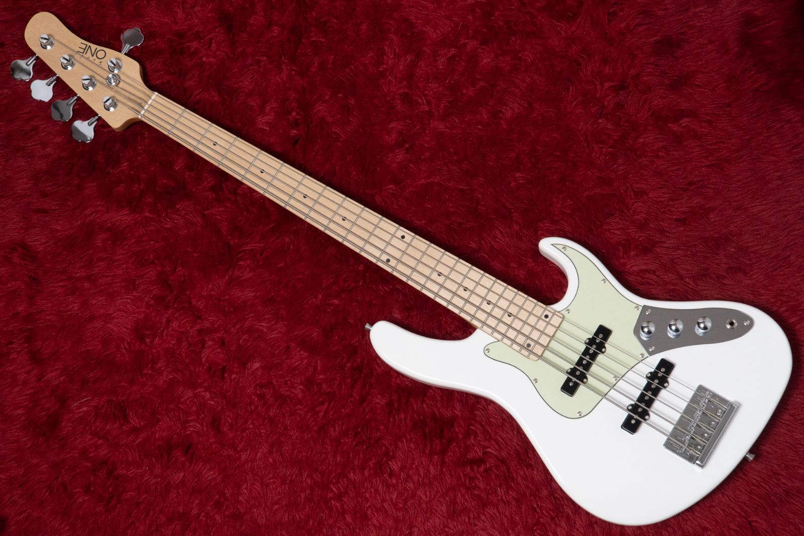 【美品】woofy basses Hank 5 M ホワイト 5弦 エレキベース new】woofy basses / ONE series Hank 5 M White 電装系mod. - メルカリ