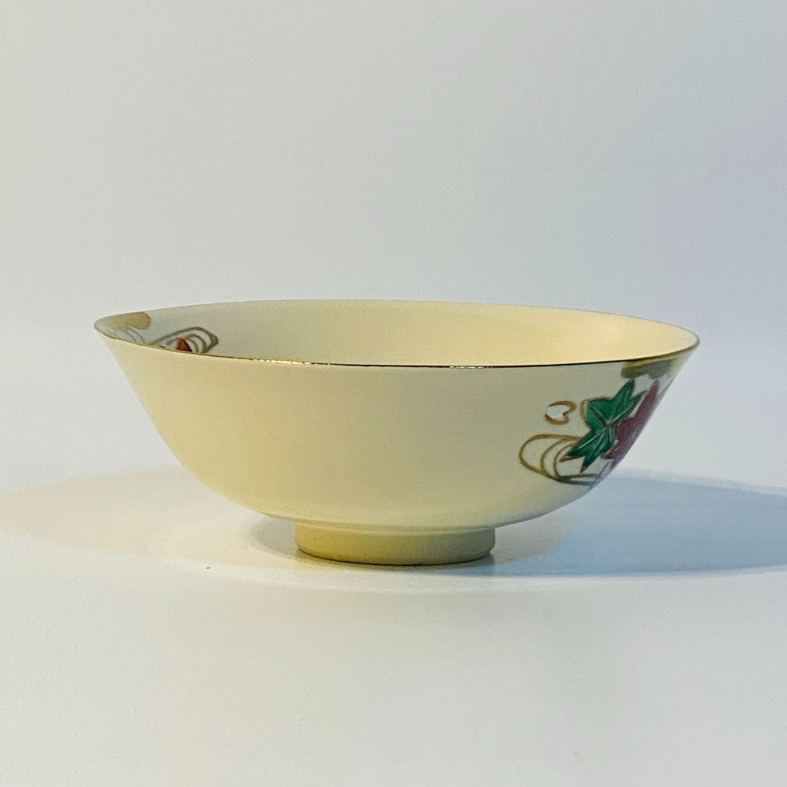 藤山 茶碗 抹茶碗 茶器 茶道 陶磁器 お茶 抹茶 焼物 骨董 陶磁器 送料