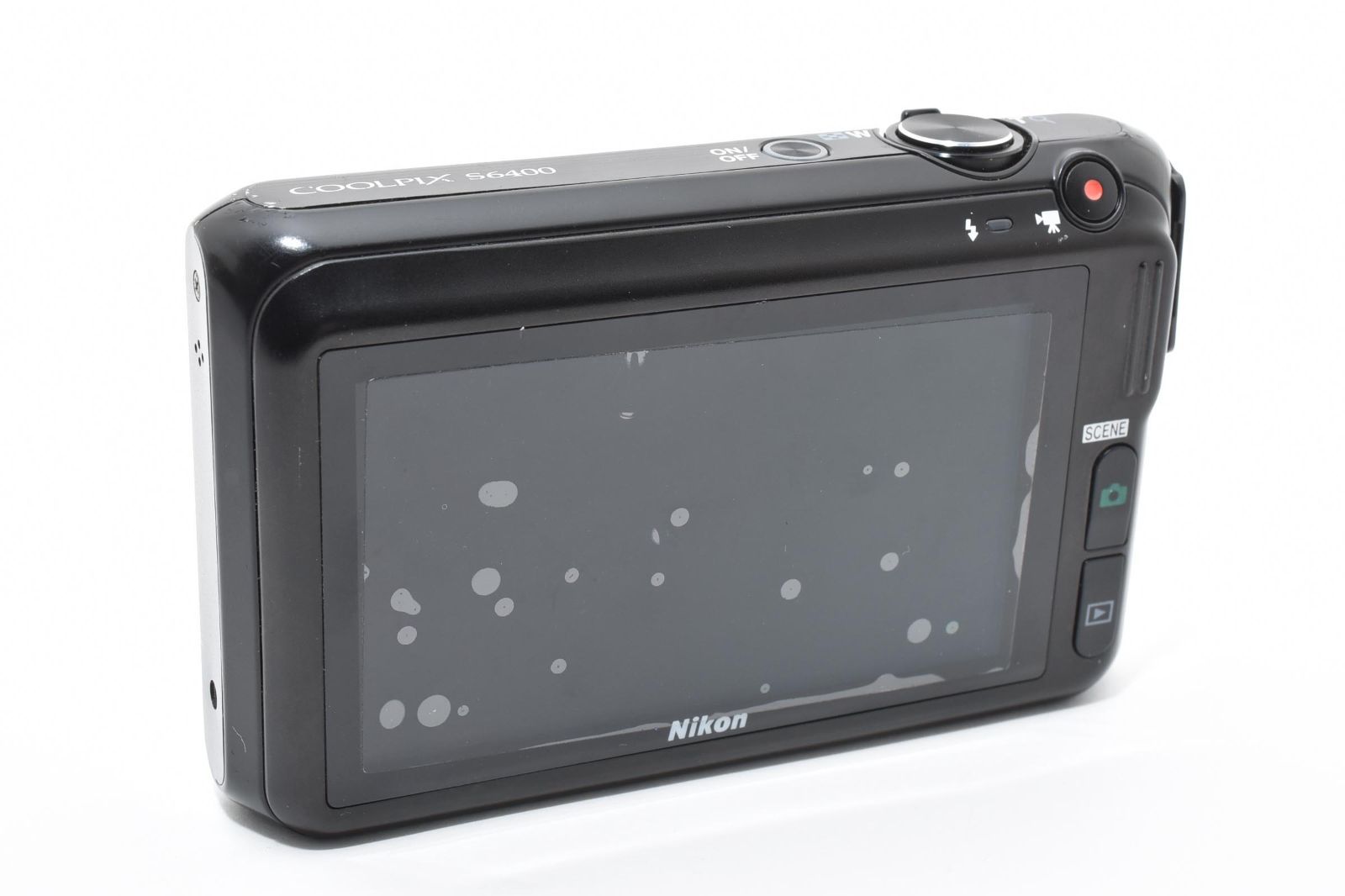 良品・完動品】Nikon ニコン COOLPIX S6400 ブラック 光学12倍ズーム