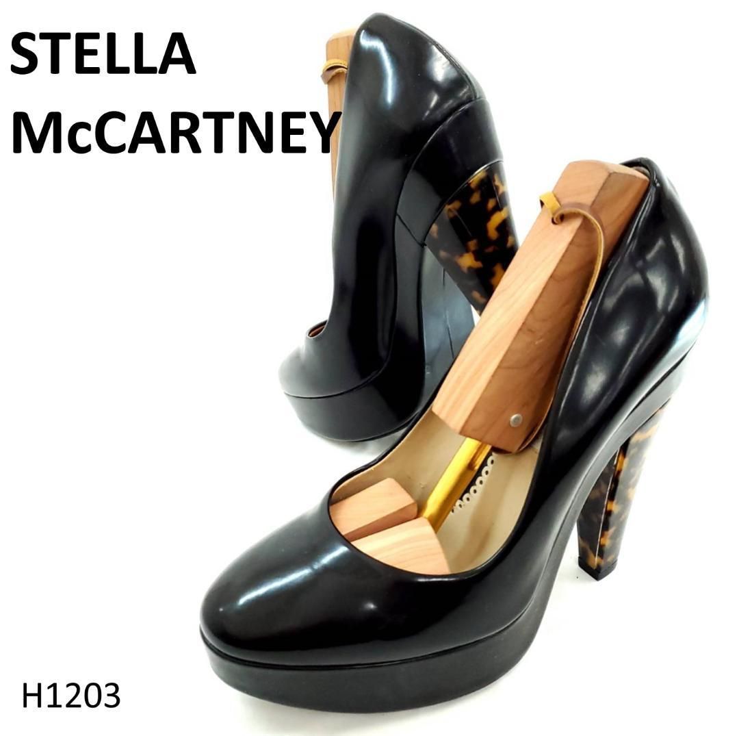 STELLA McCARTNEY ステラマッカートニー 厚底パンプス レオパード
