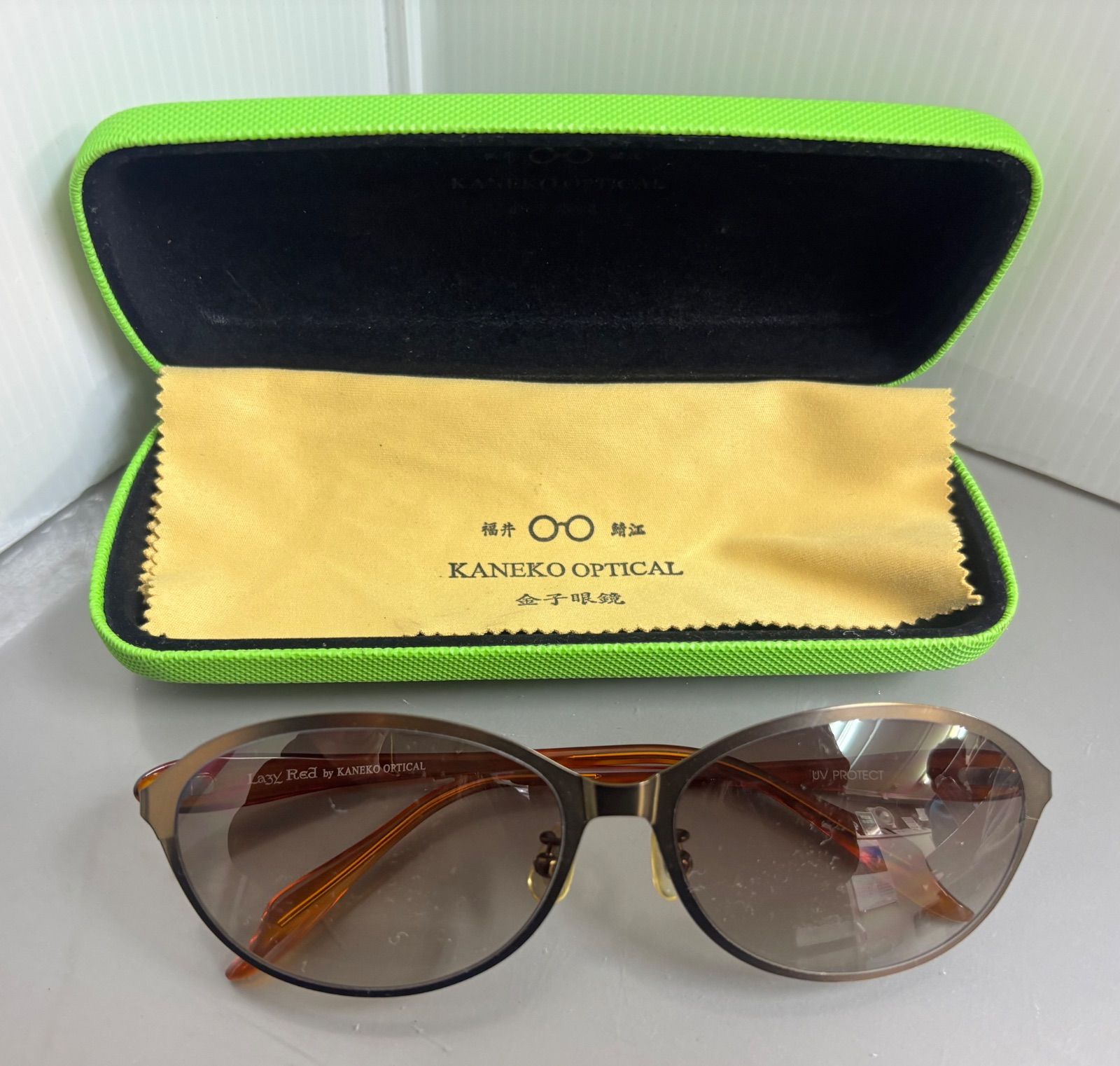 ◇Lazy Red by KANEKO OPTICAL 金子眼鏡 サングラス - メルカリ