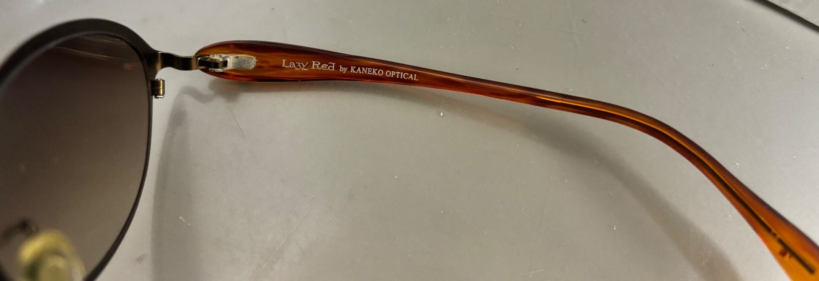 ◇Lazy Red by KANEKO OPTICAL 金子眼鏡 サングラス - メルカリ