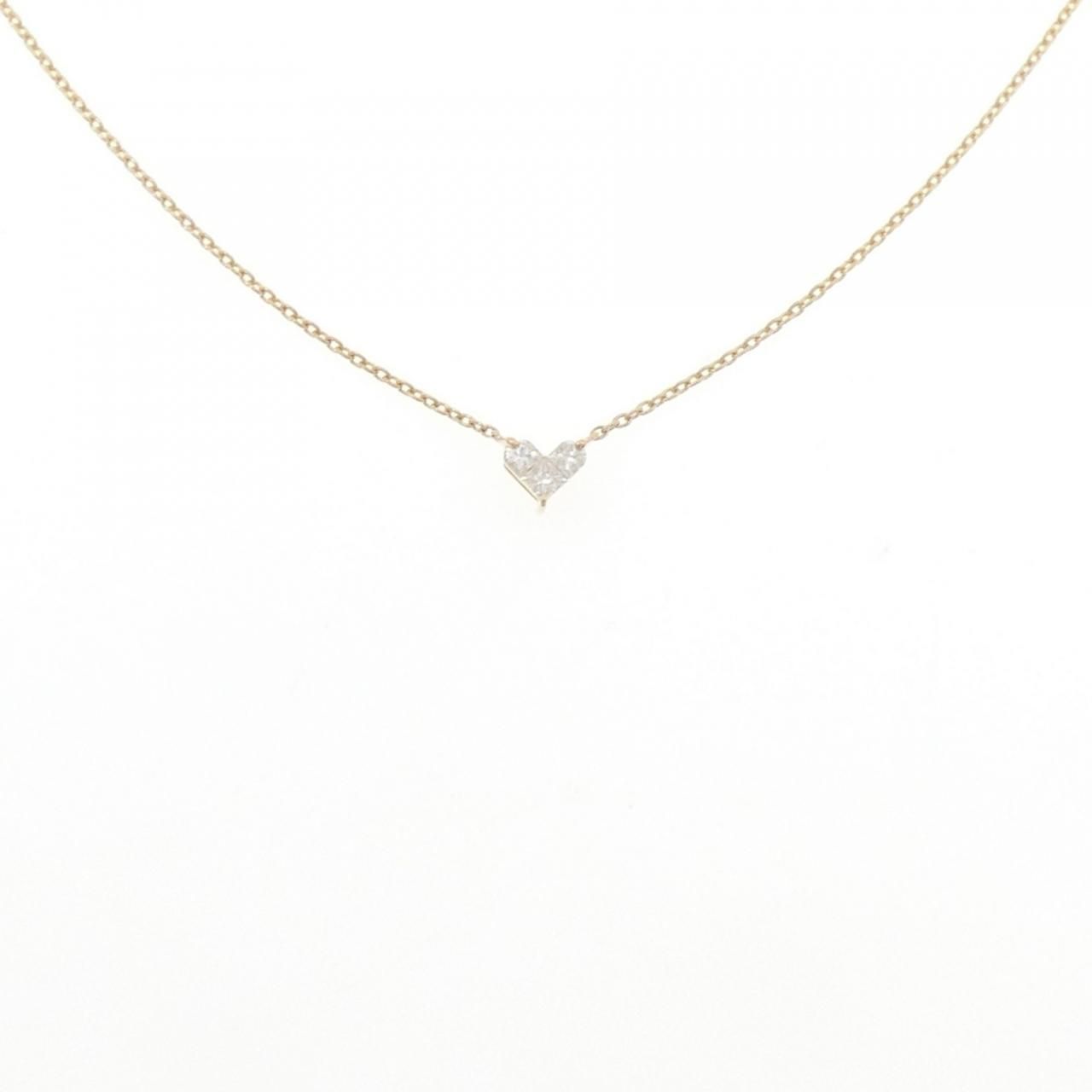 スタージュエリー ミステリアスハート ネックレス 0.15CT - メルカリ