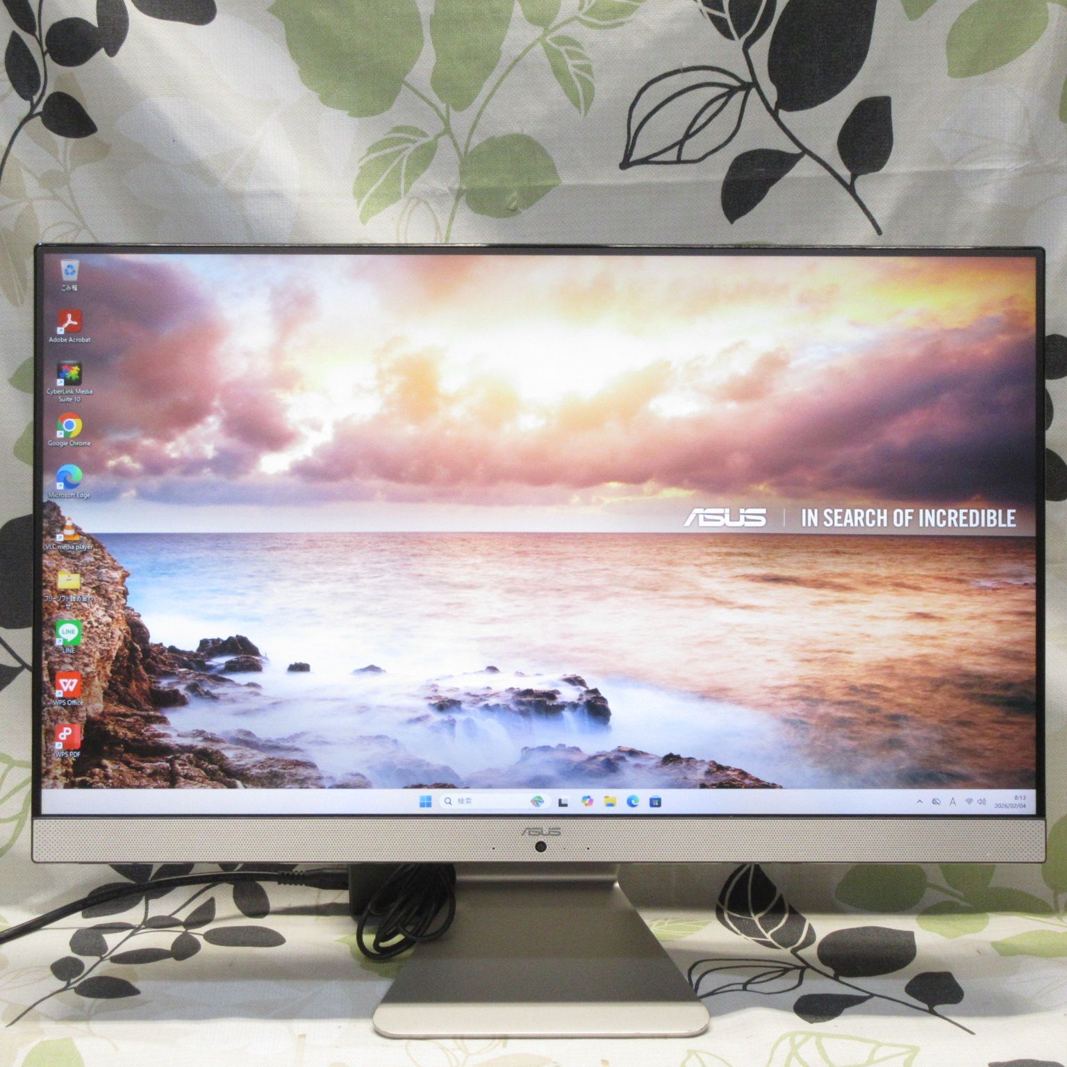 Win11公式対応i5/メ8G/新品SSD480G/カメラ/フレームレス/無線 - メルカリ