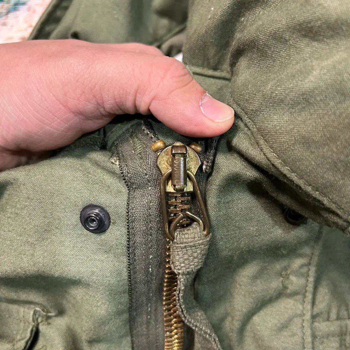 XL 80s アルファ インダストリー 民生用 m-65 フィールドジャケット OG