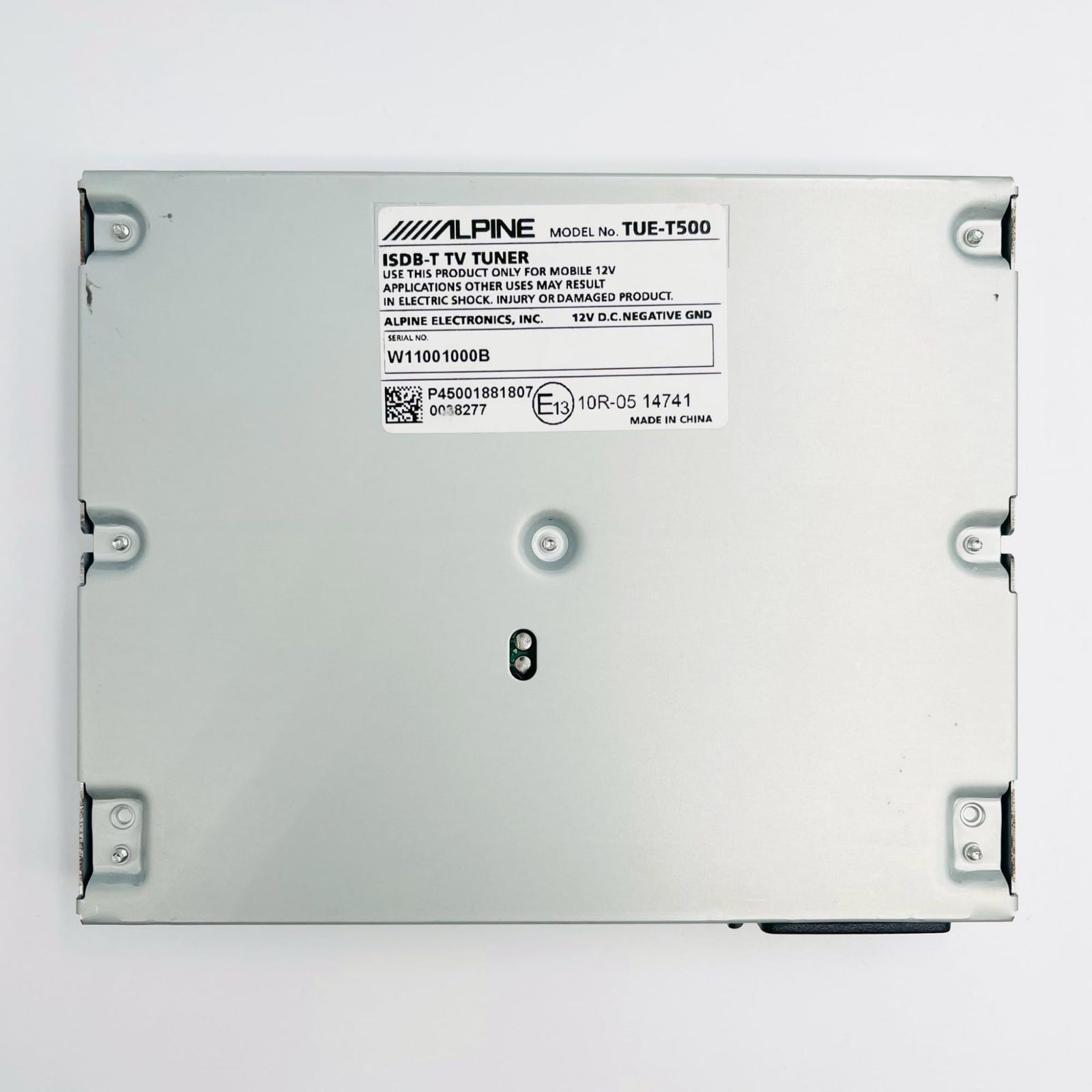 No.4856 アルパイン(ALPINE) 地上デジタルチューナー TUE-T500 【RCA