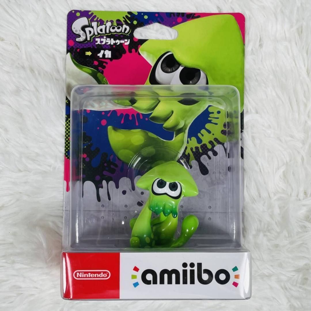 新品未開封 amiibo アミーボ イカ スプラトゥーンシリーズ - メルカリ