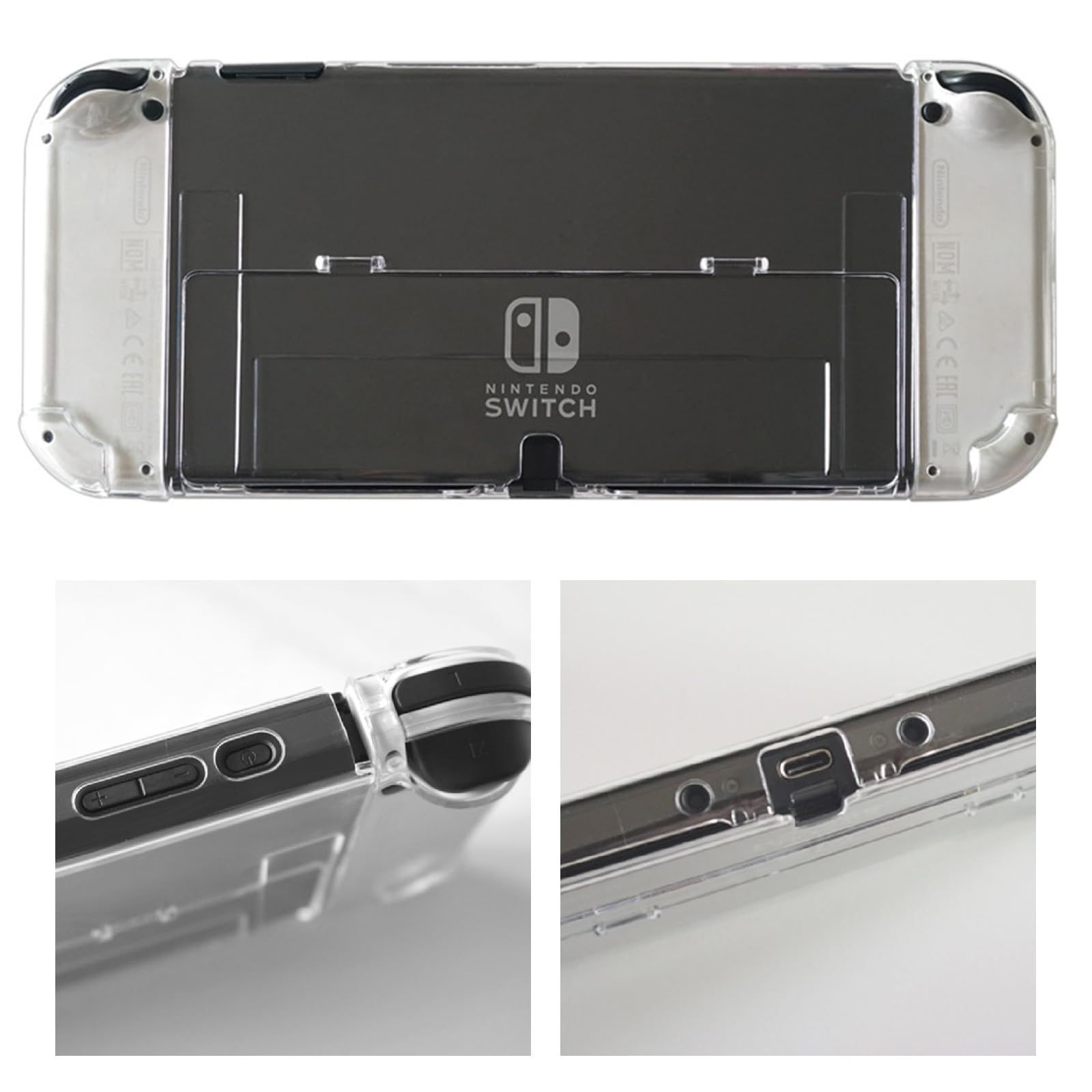 oled oled スイッチ Joy-Con(L)/(R)カバー付x有機ELモデル専用 ケース