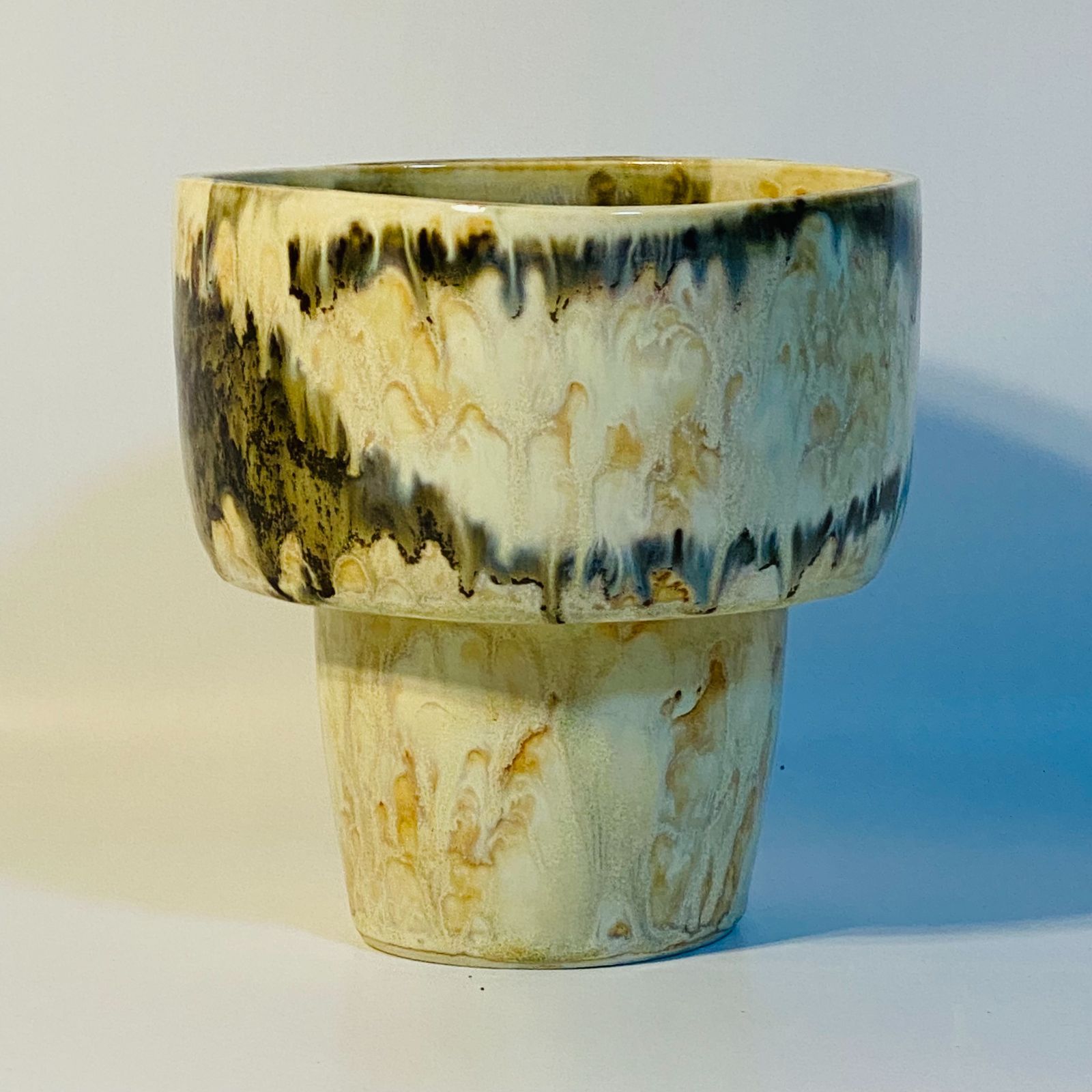 最大50%オフのクーポン発行中】有田焼 火風 水盤 花器 花瓶 華道 花道