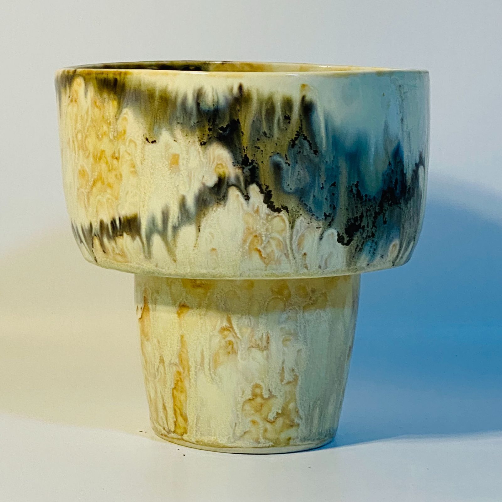 最大50%オフのクーポン発行中】有田焼 火風 水盤 花器 花瓶 華道 花道