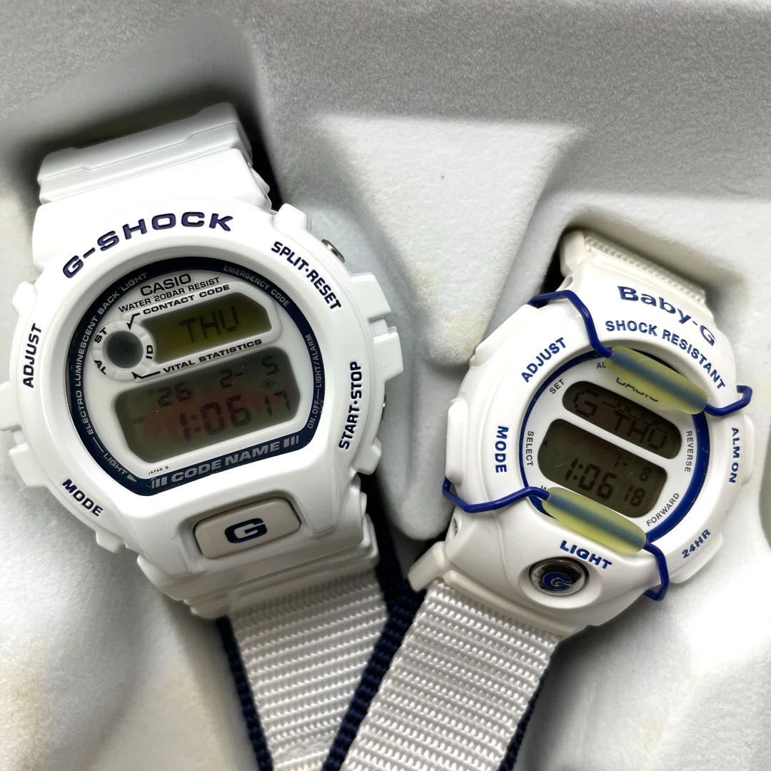 初代ラバコレ LOV96-1 （DW-6696（G-SHOCK）＆ BG-350（Baby-G