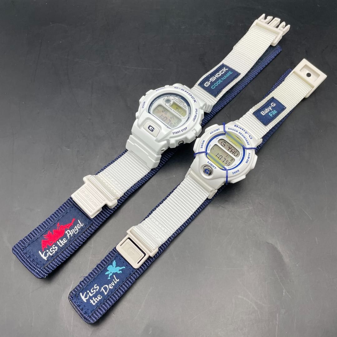 Ｇ-SHOCKラバコレLOV96-1 初代ラバコレ LOV96-1 （DW-6696（G-SHOCK）＆ BG-350（Baby-G