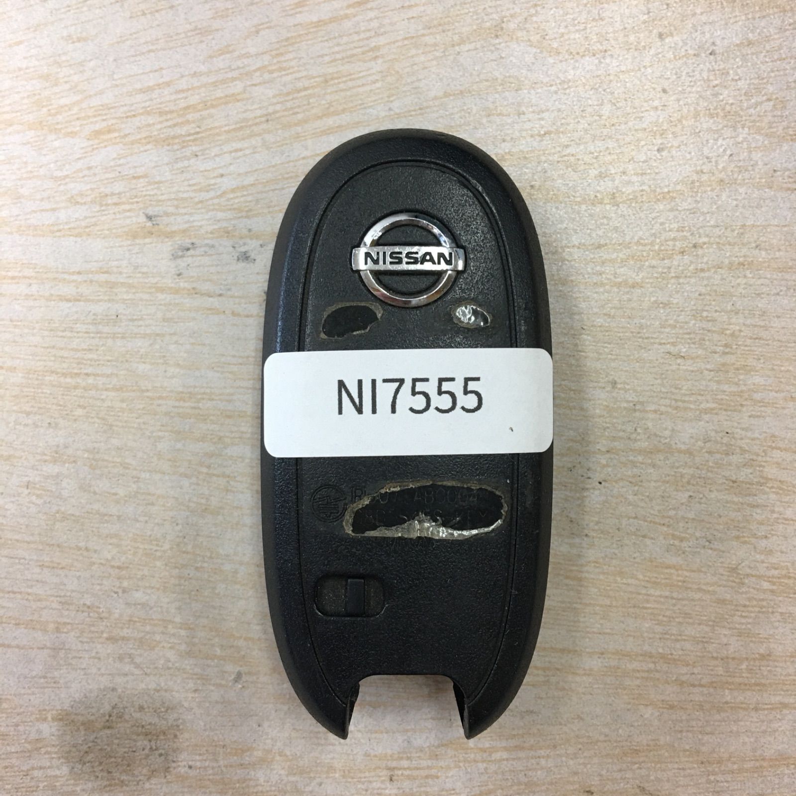 NI7555 点灯しない 日産 007-AB0004 純正 スマートキー 2ボタン モコ 