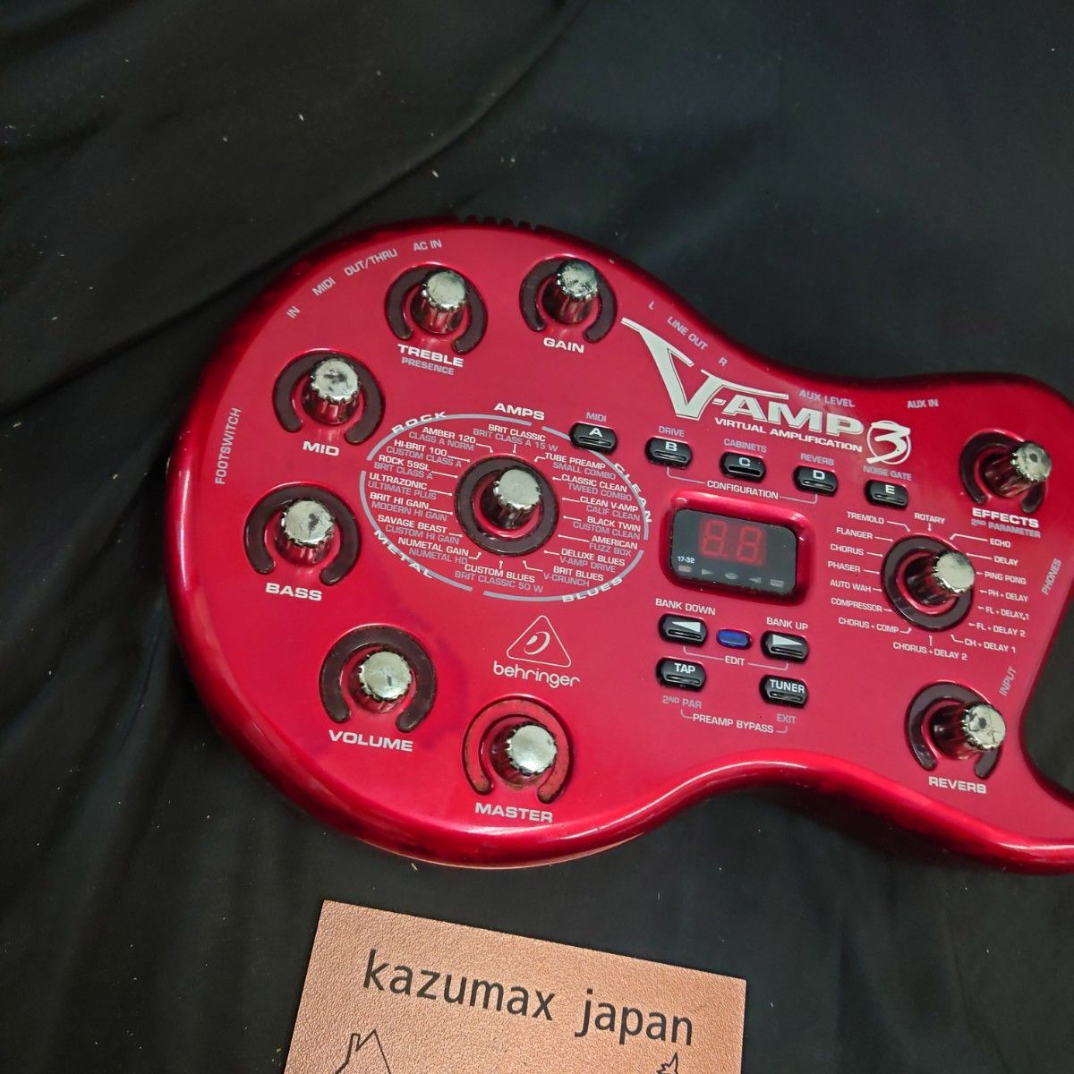 Behringer V-AMP3 ギターアンプシミュレーター 動作品 本体のみ 送料