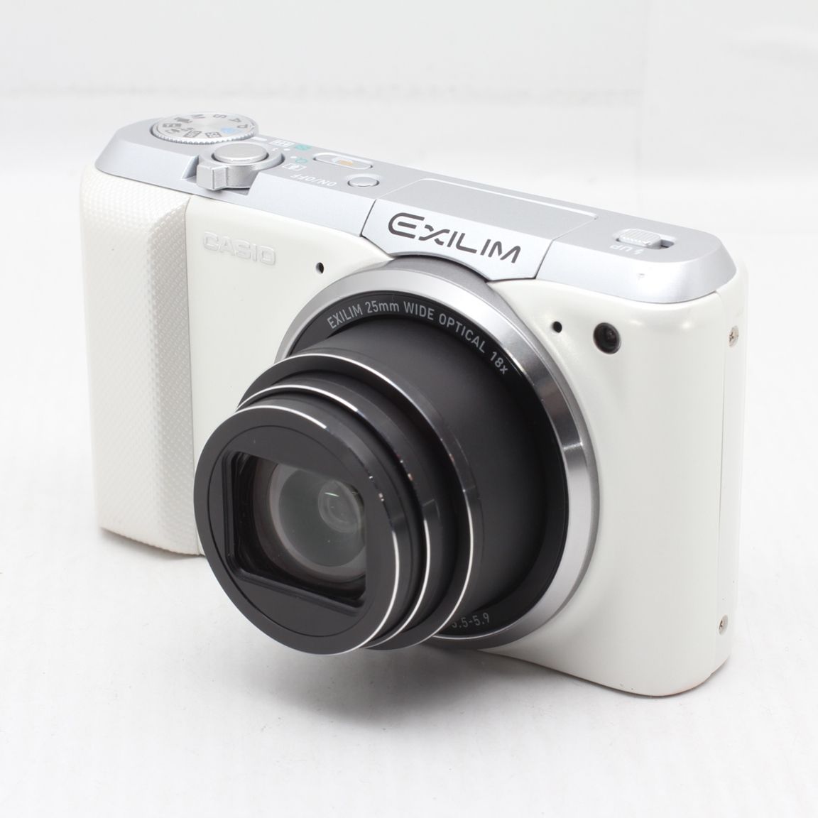 美品】CASIO カシオ デジタルカメラ EXILIM EX-ZR850WE ホワイト JS129