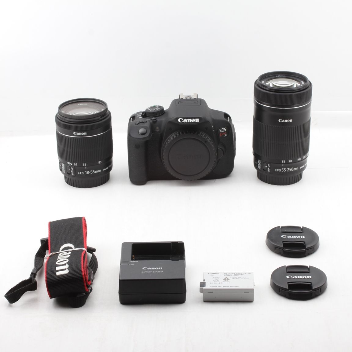 良品】Canon キャノン デジタル一眼レフカメラ EOS Kiss X7i ダブル 