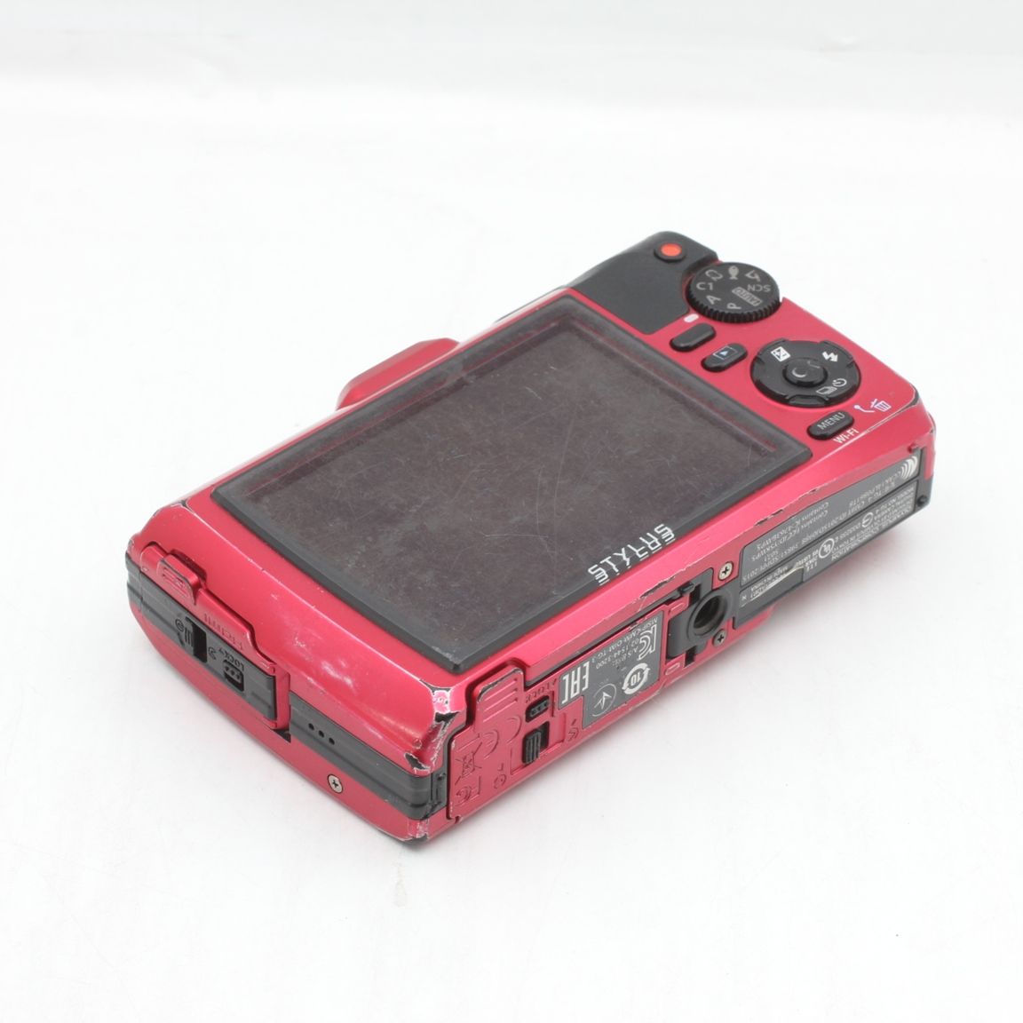 良品】OLYMPUS オリンパス STYLUS TG-4 Tough レッド JS129-01012