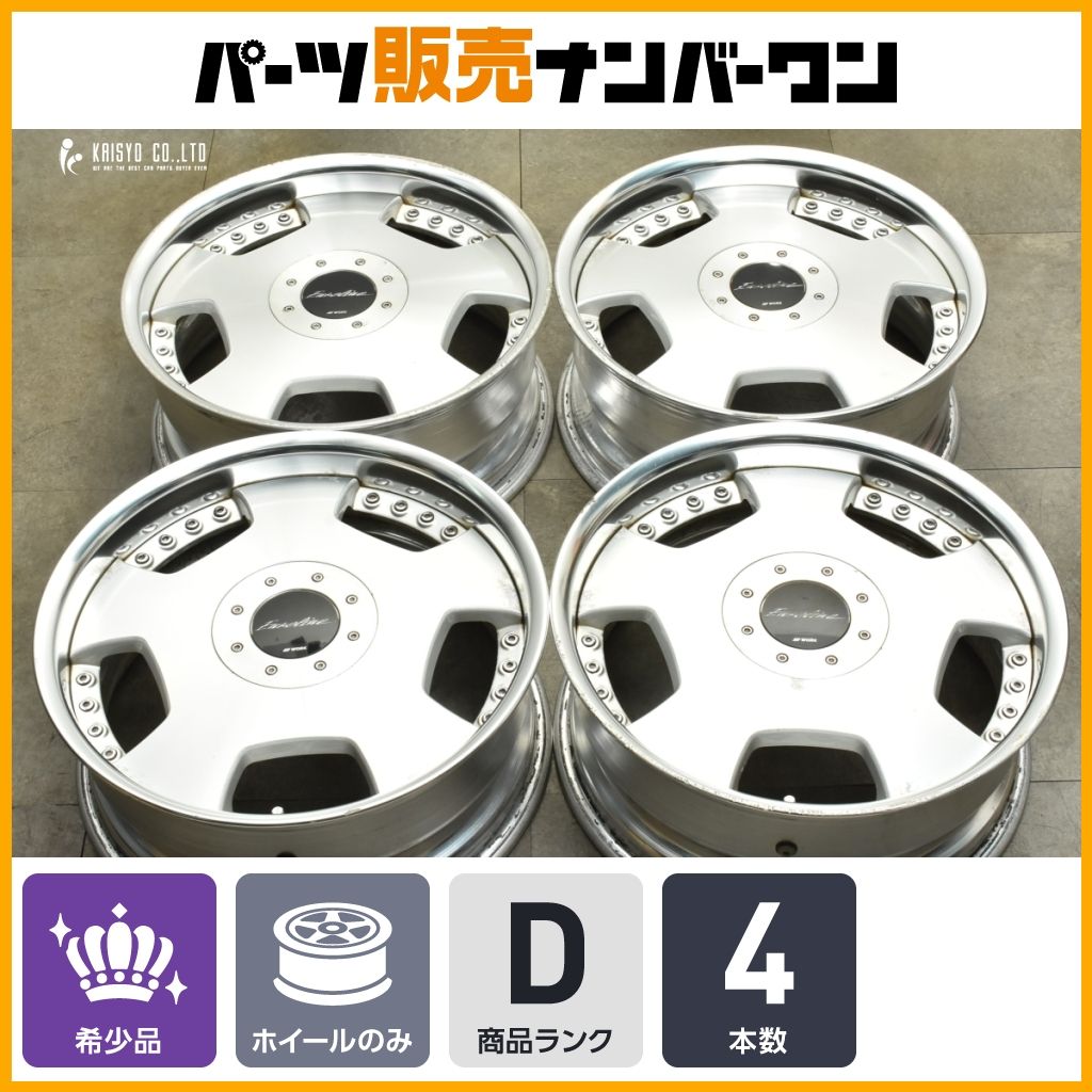 希少 当時物】WORK ユーロライン DH 18in 7.5J +45 PCD114.3 4本