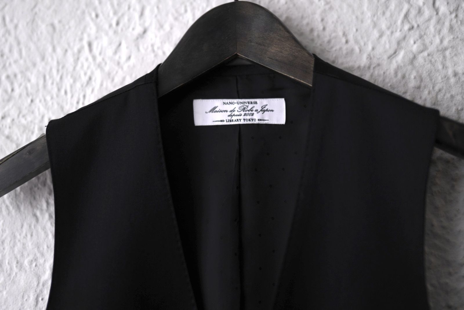 3ピースセットアップスーツ / nano universe maison de robe in japon