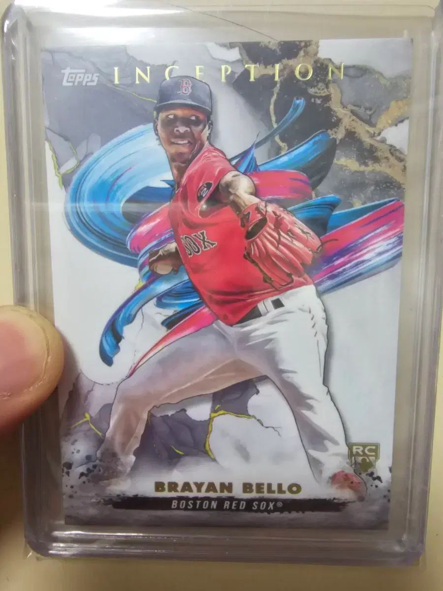 ボストン・レッドソックス・ブライアン・ベロ・ルーキー・レア・INCEPTION・野球・カード