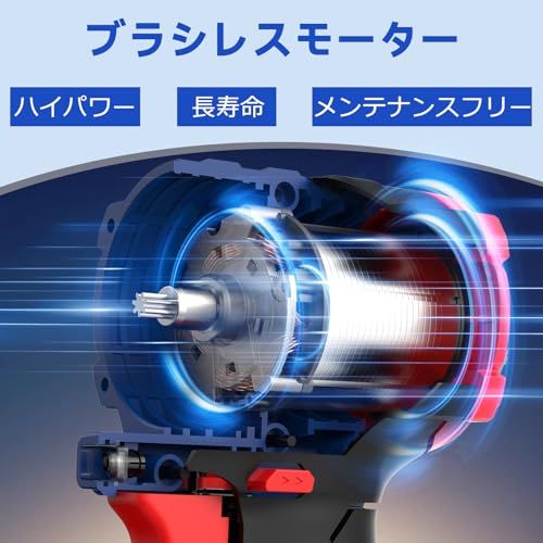 迅速に発送 NANWEI 充電式インパクトレンチ 最大トルク350 N?m マキタ18 Vバッテリー対応 1 2インチ電動インパクトレンチ ブラシレスモーター 2段階出力 無段変速 ボルトの締付 緩め ホイール交換 350 Nm 電池セット ffb 6898 b ティーポット コーヒーフィルター