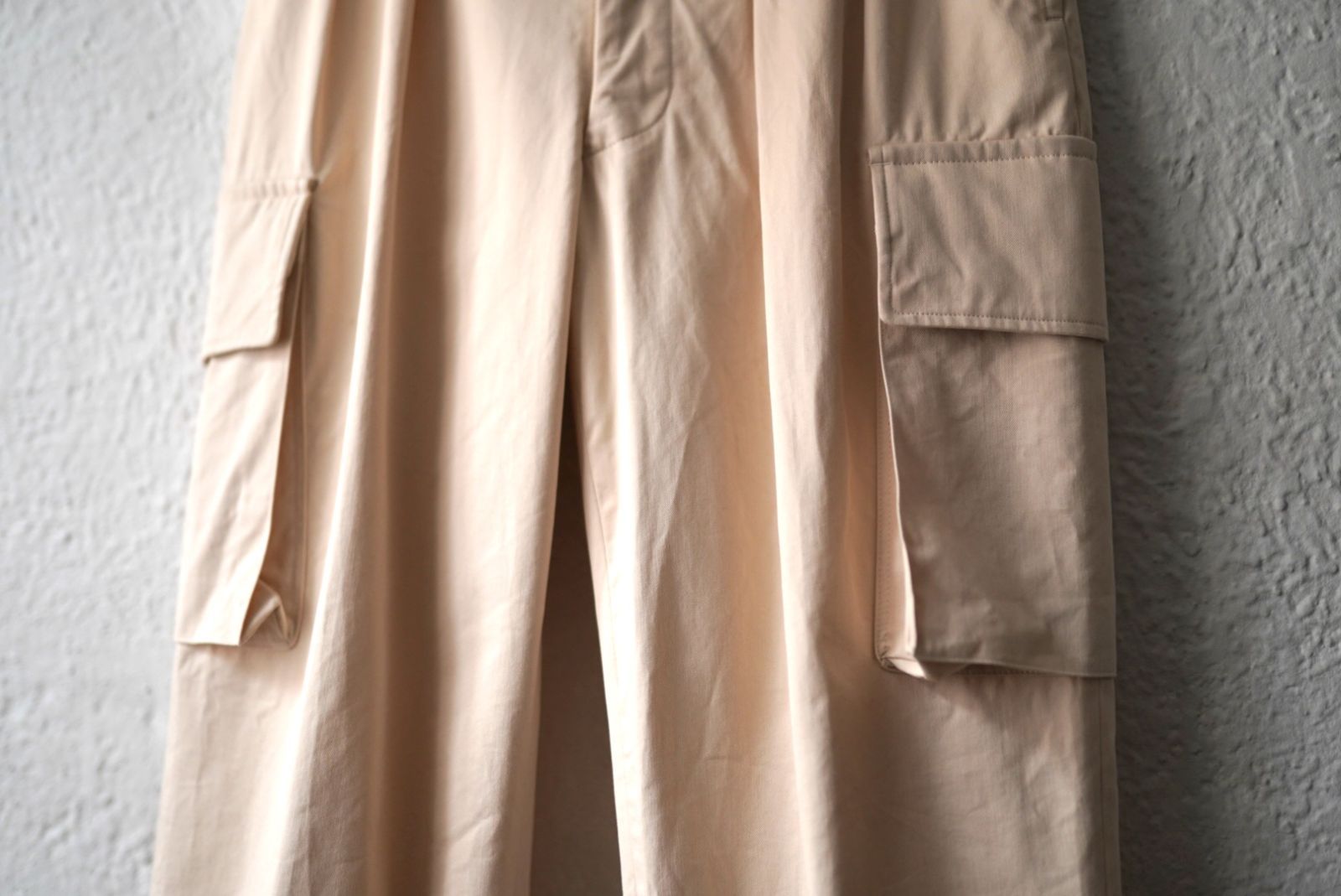 22SS M-47ソフトツイストオーガニックチノカーゴパンツ / HERILL 