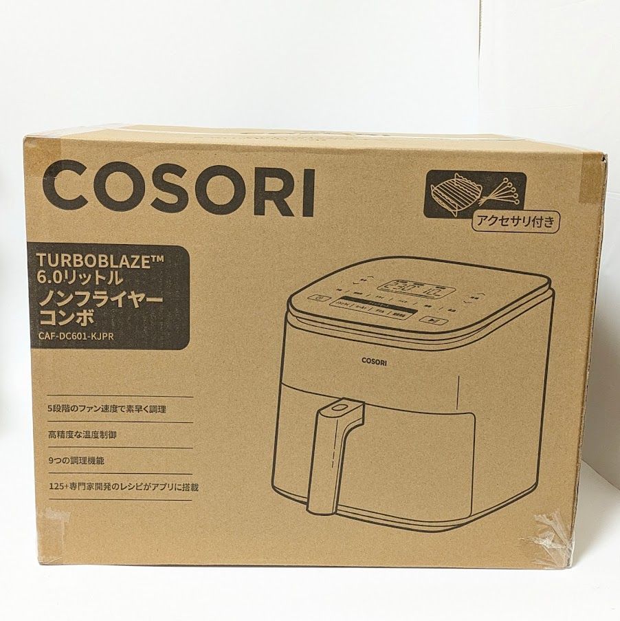 COSORI TurboBlaze ノンフライヤーcaf-dc601-kjpr COSORI ノン