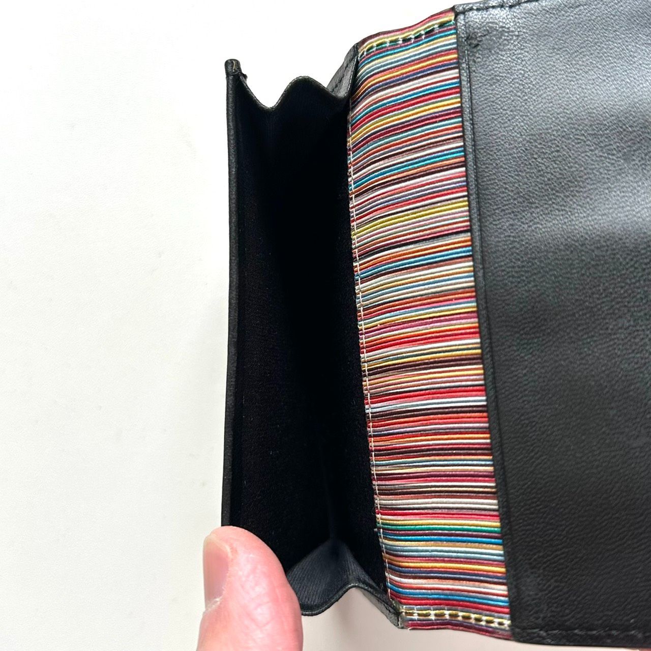 ポールスミス Paul Smith 名刺入れ カードケース マルチストライプ