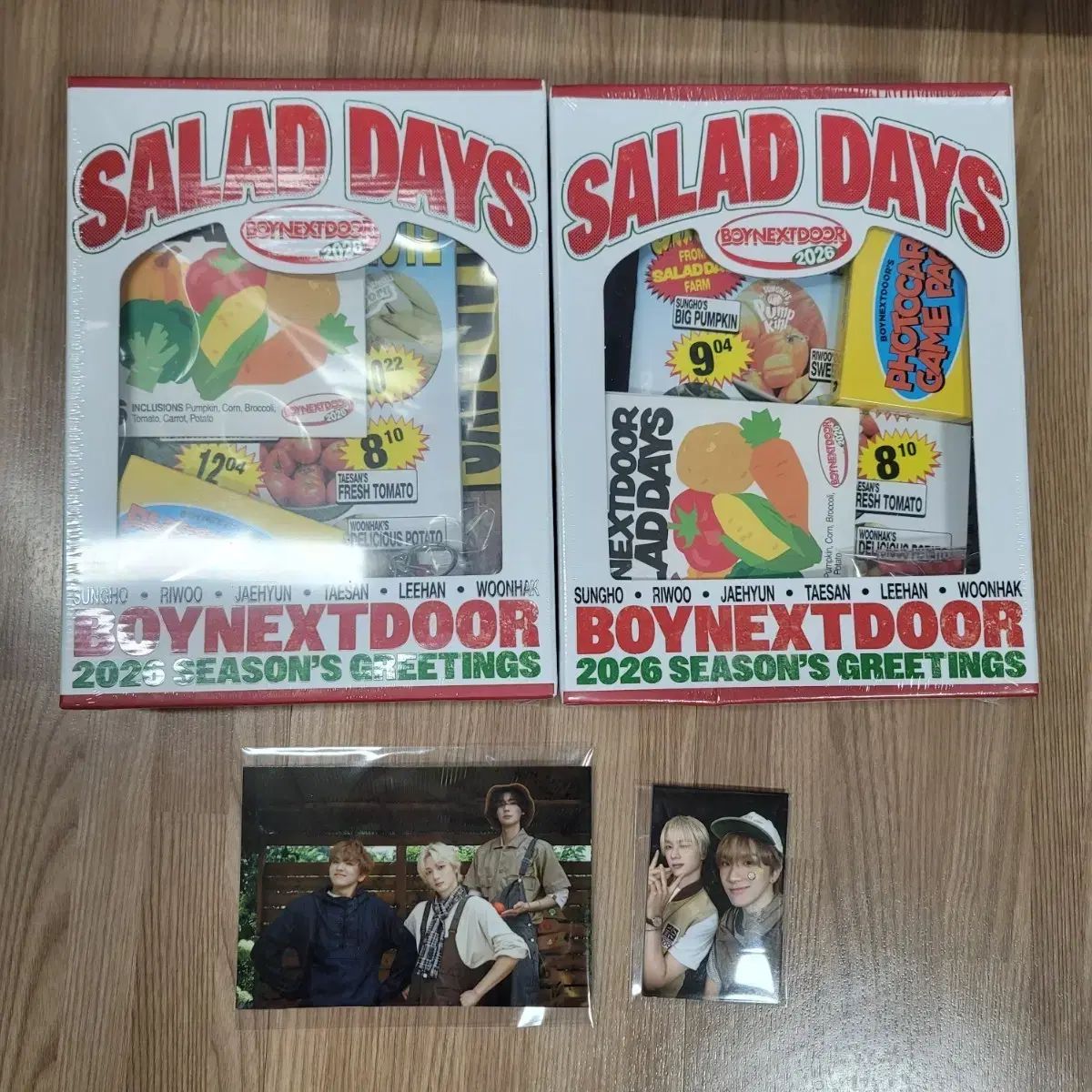 【新品未開封】BOYNEXTDOOR 2026 シーグリ シーズングリーティング 新品未開封】BOYNEXTDOOR 2026 シーグリ シーズングリーティング