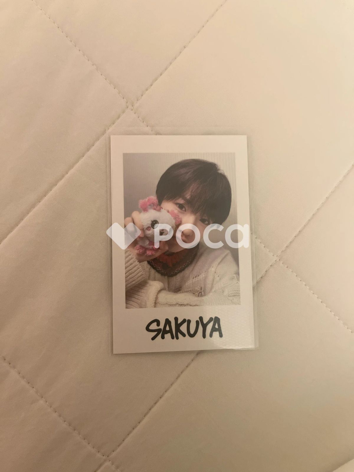 NCT サクヤ LET’S GO STEADY POUCH POLAROID SET