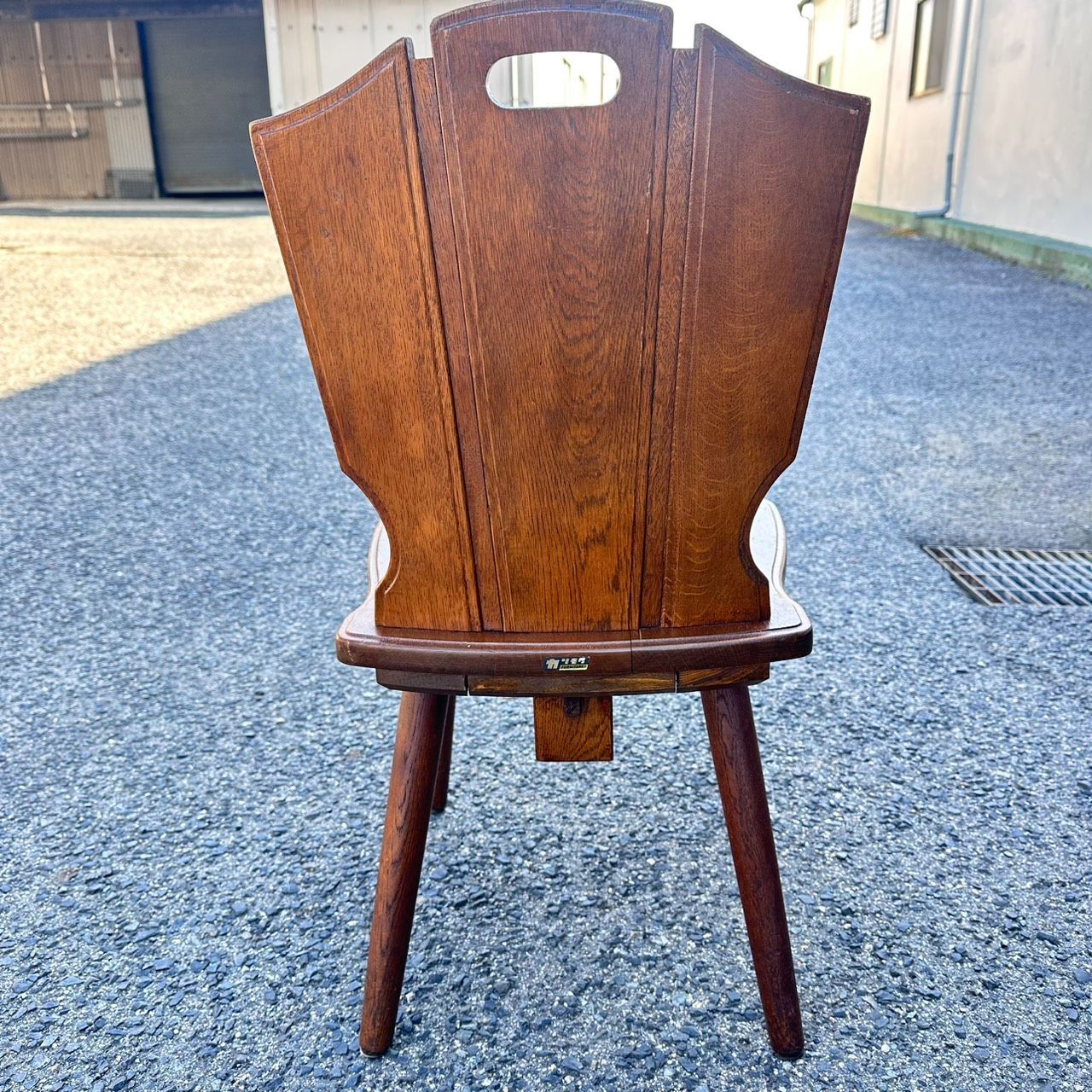 送料無料！ E USDE オールドカリモク ルスティック ダイニングチェア