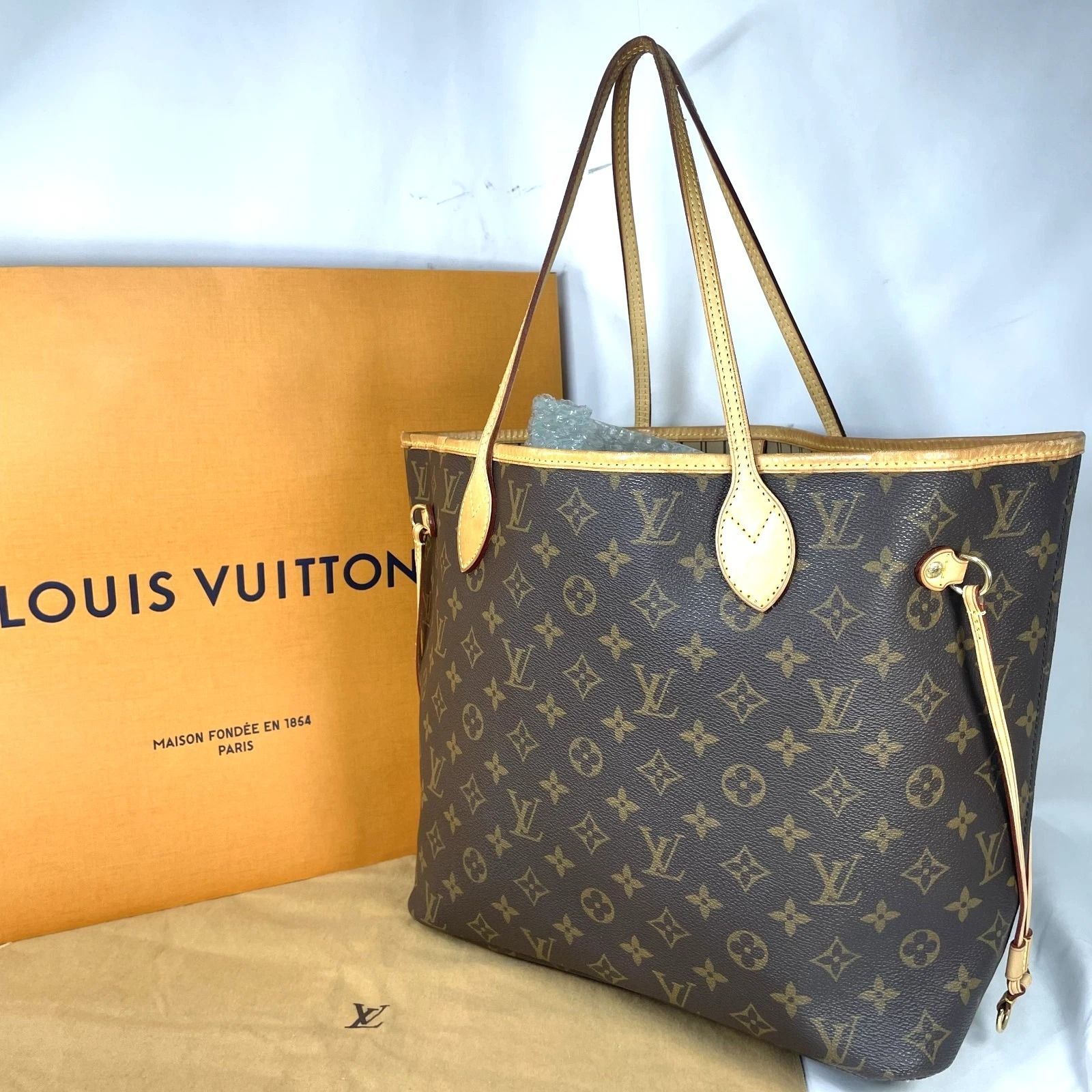 本物】ルイ ヴィトン ネヴァーフルMM モノグラム M40156 LOUIS VUITTON