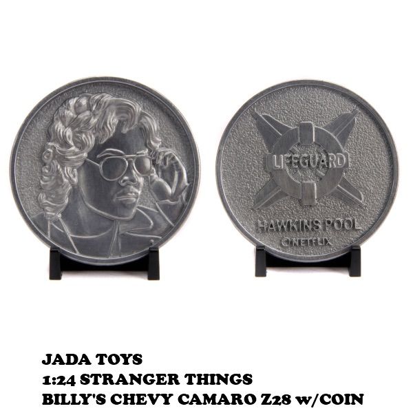  1 24 THINGS BILLY S 1979 CHEVY CAMARO Z|28 w|COIN ストレンジャーシングス その他 ミニカー