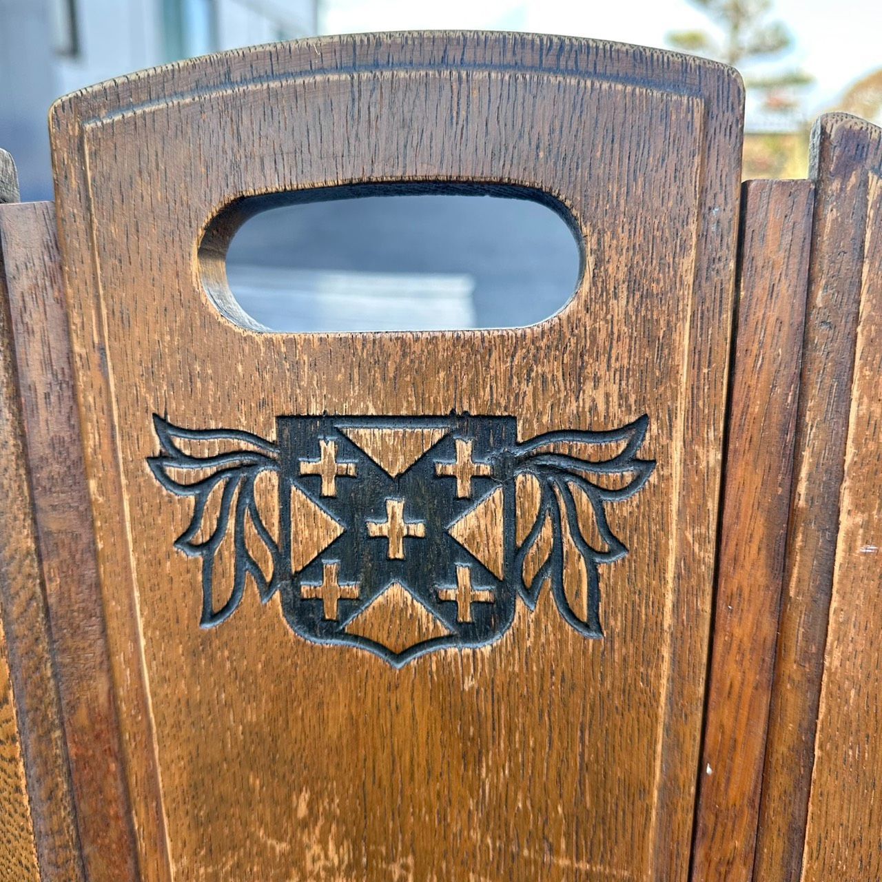 送料無料！ E USDE オールドカリモク ルスティック ダイニングチェア