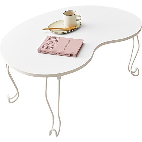 萩原 Hagihara ローテーブル 折りたたみ ビーンズテーブル 韓国 インテリア 幅79 ホワイト 1台 MT 6639 WHp 7 f 311 e 4