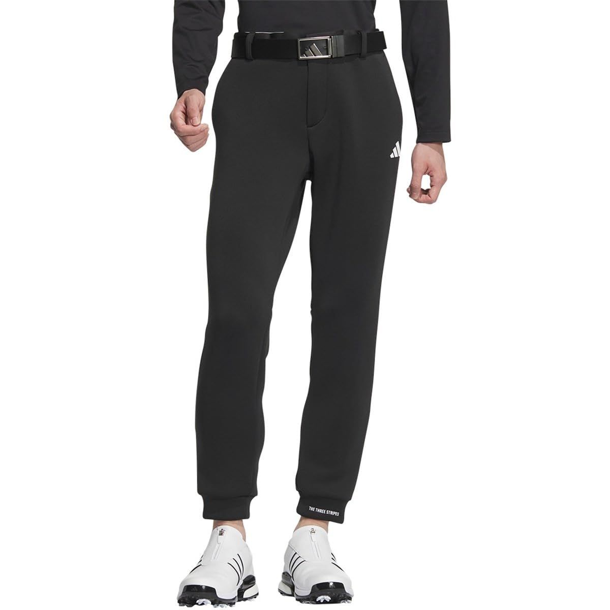 ダンボールニット UVケア付き ジョガーパンツ ブラック Free Size