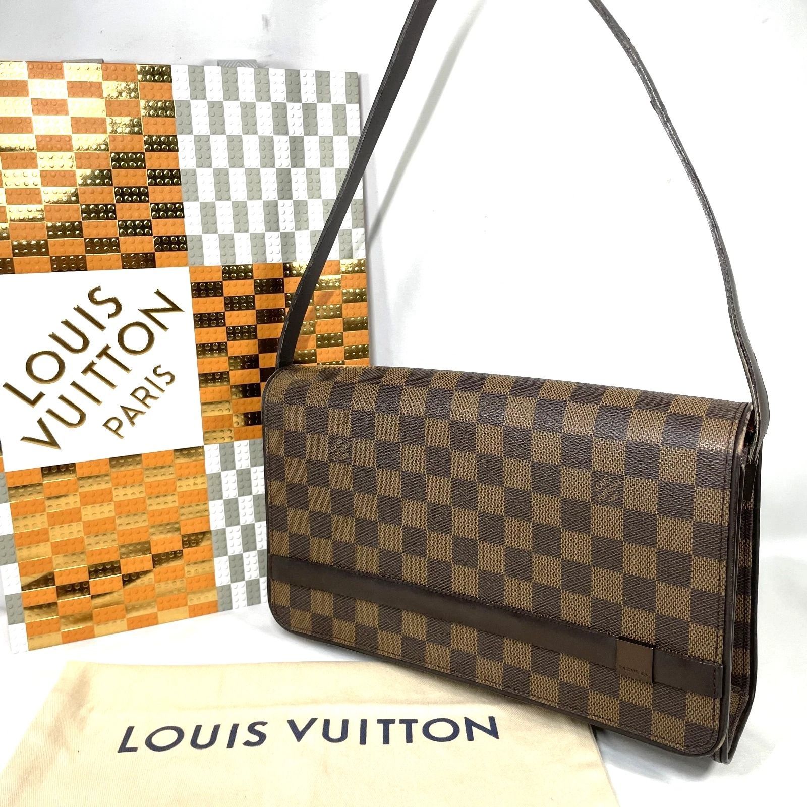 本物】ルイ ヴィトン Tribeca Long トライベッカ ロン ダミエ N51160