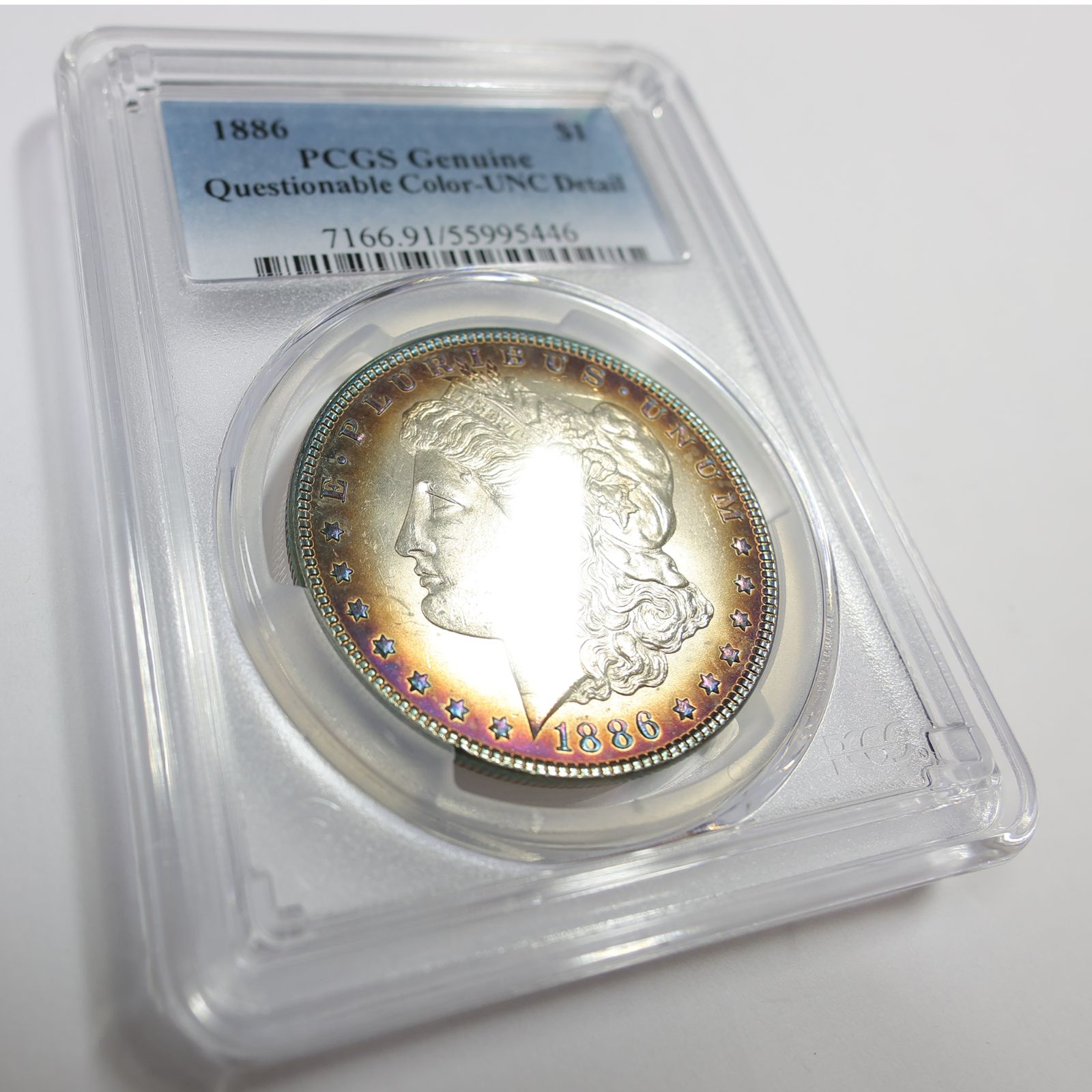 1886 Morgan Dollar 銀貨 1ドル　モルガンダラー モルガンダラー 1886年 アメリカ1ドル銀貨 – キングラム