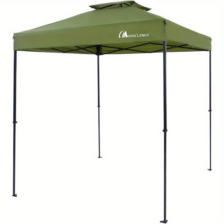  ワンタッチ簡単設営 タープテント 2 m | 2.5 選べるサイズ スチールフレーム 3段階高さ調節 UVカット 日よけ キャンプ アウトドア イベントに最適 mブラック タープ シェード本体 タープ シェード