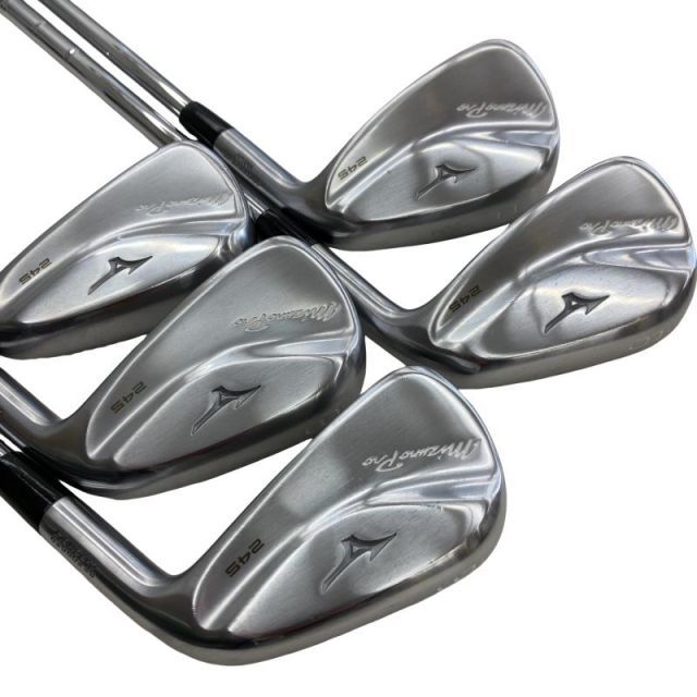  ミズノ Mizuno Pro 245 6S アイアンセット IR 純正特注シャフト (フレックスS) メンズ 男性用 右利き 右用 Cランク ゴルフクラブ