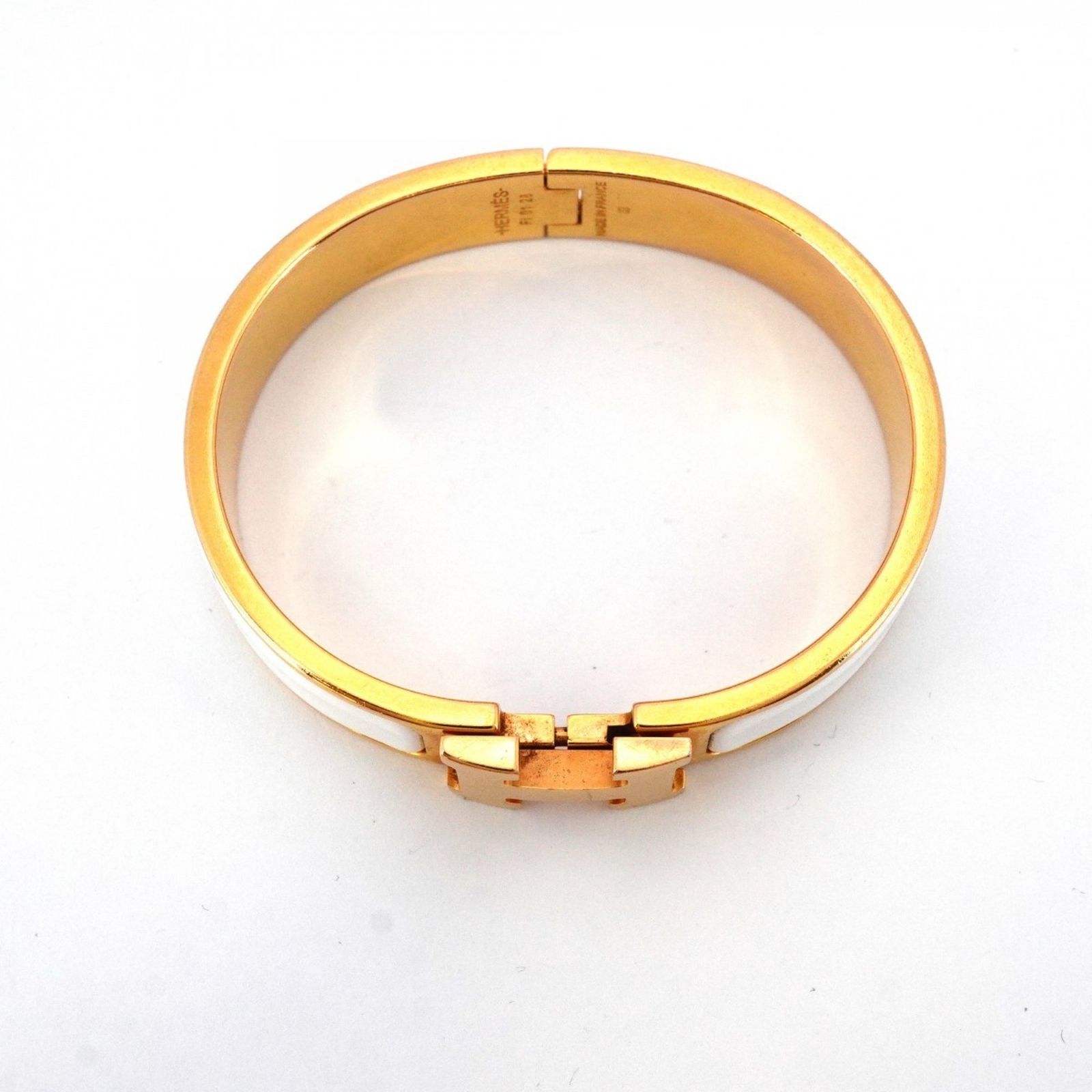 エルメス(Hermes) エルメス バングル クリッククラックPM GPメッキ