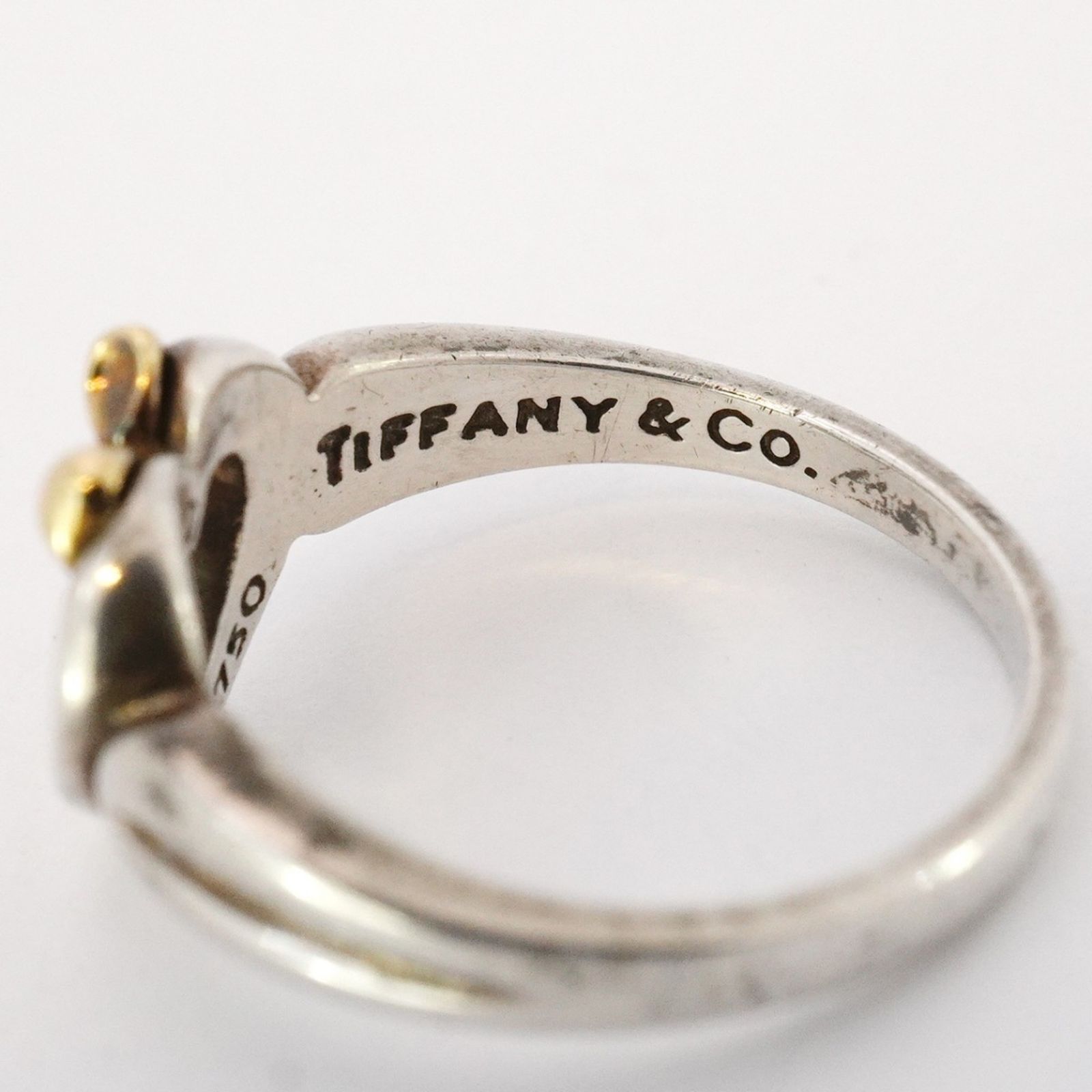 ティファニー(Tiffany) ティファニー リング リボンハート 18KYG